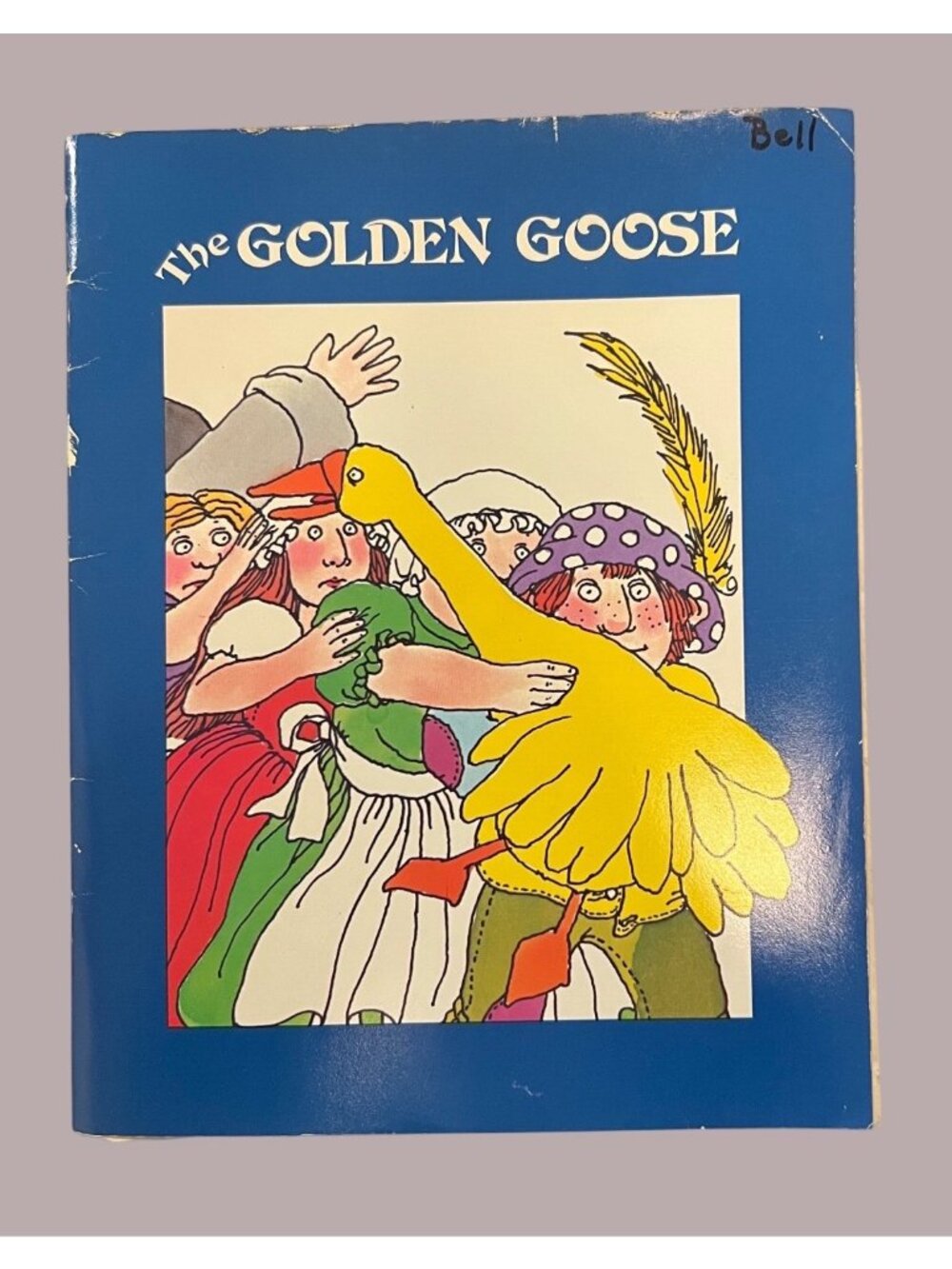 The Golden Goose Vintage Book & Vinyl Record Set By Troll Associates 1981